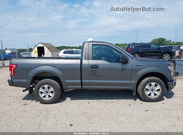 1FTMF1C88GKE43972 2016 FORD F150 Gray Սալոնի հետևի տեսք