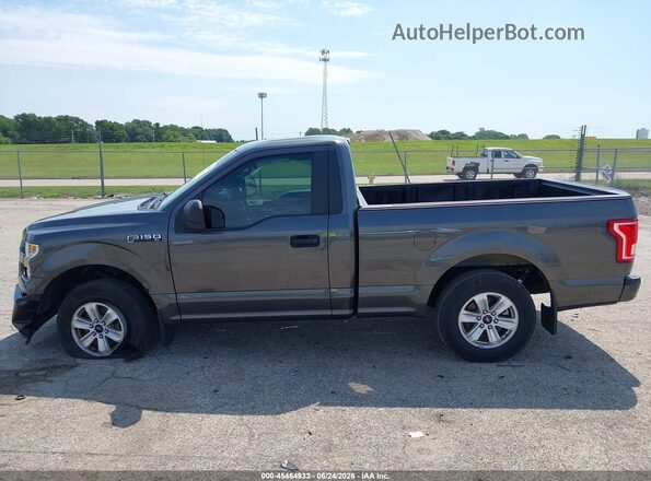 1FTMF1C88GKE43972 2016 FORD F150 Gray Սալոնի 360 աստիճան տեսք