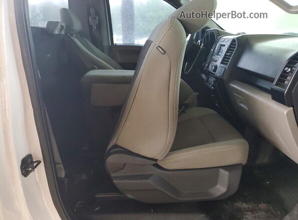 1FTMF1C89GFC12815 2016 FORD F150 White Rear seats view