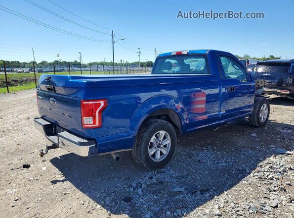 1FTMF1C89HKD67941 2017 FORD F150 Blue Tył prawy