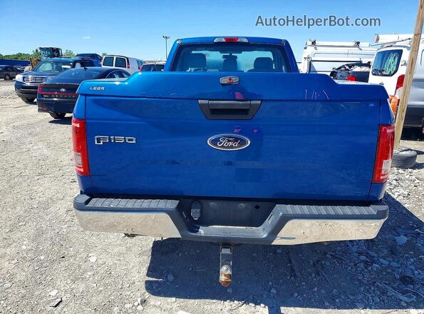 1FTMF1C89HKD67941 2017 FORD F150 Blue Widok z tyłu
