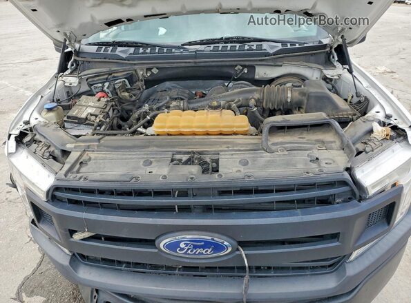 1FTMF1CB2KKD02092 2019 FORD F150 White Rear interior view