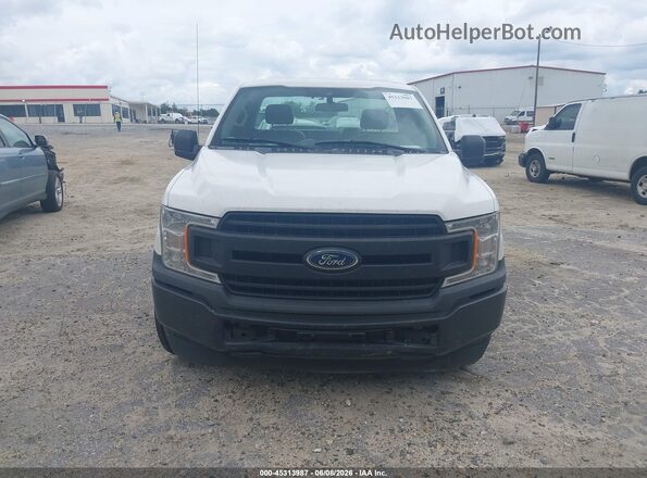 1FTMF1CB2KKD86754 2019 FORD F150 White Vista del salpicadero