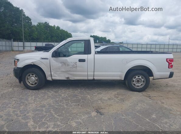 1FTMF1CB2KKD86754 2019 FORD F150 White Vista interior trasera