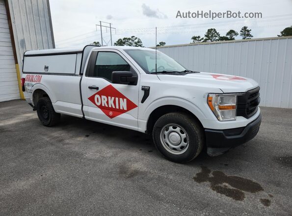 1FTMF1CB2NKE11317 2022 FORD F150 White 