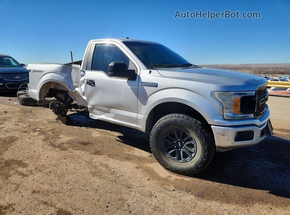 1FTMF1CB3JKD67371 2018 FORD F150 Silver 