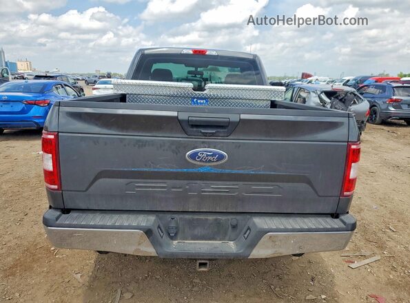 1FTMF1CB3KKE45116 2019 FORD F150 Gray Rear view