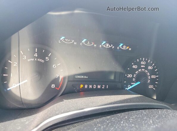 1FTMF1CB3KKE45116 2019 FORD F150 Gray Instrument cluster view