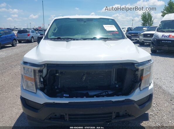 1FTMF1CB3NKE05493 2022 FORD F150 White Widok wnętrza 360 stopni