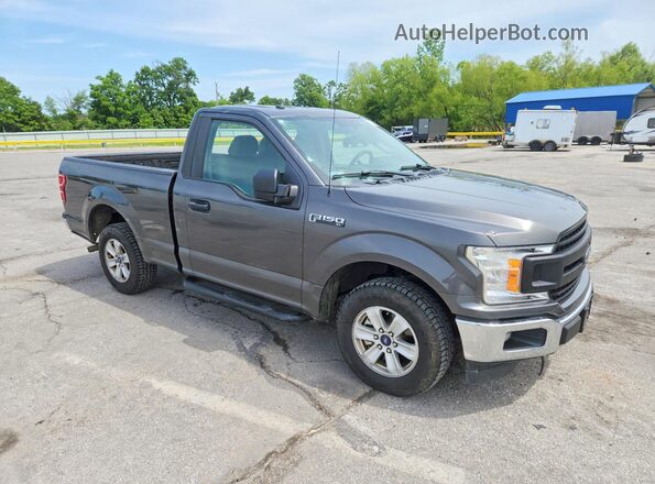 1FTMF1CB4JKC82197 2018 FORD F150 Gray 