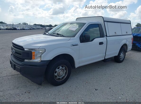 1FTMF1CB4JKF29833 2018 FORD F150 White Vista tres cuartos delantera izquierda