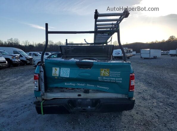 1FTMF1CB4KKD62908 2019 FORD F150 Teal უკანა ხედი