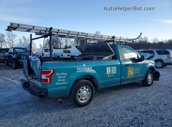 1FTMF1CB4KKD62908 2019 FORD F150 Teal უკანა მარჯვენა