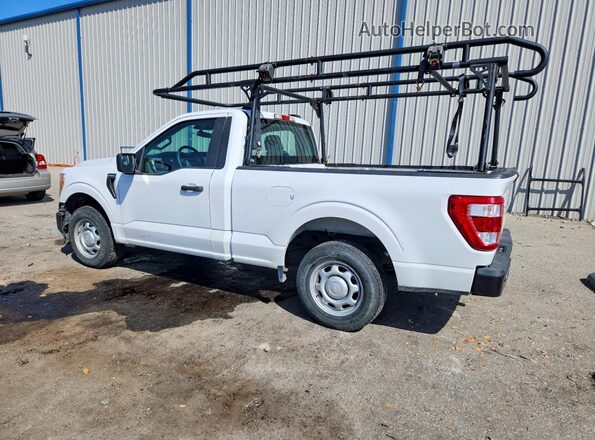 1FTMF1CB4MKE25119 2021 FORD F150 White Հետևի ձախ