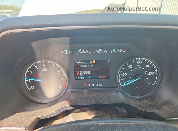 1FTMF1CB4MKE25119 2021 FORD F150 White Սարքավորումների վահանակի տեսք