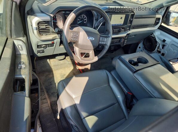 1FTMF1CB4MKE25119 2021 FORD F150 White Առջևի վահանակի տեսք