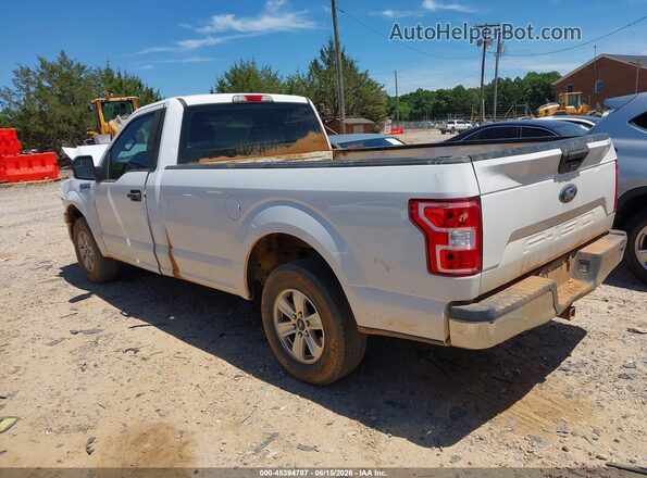 1FTMF1CB5LKD00497 2020 FORD F150 White Trasero izquierdo
