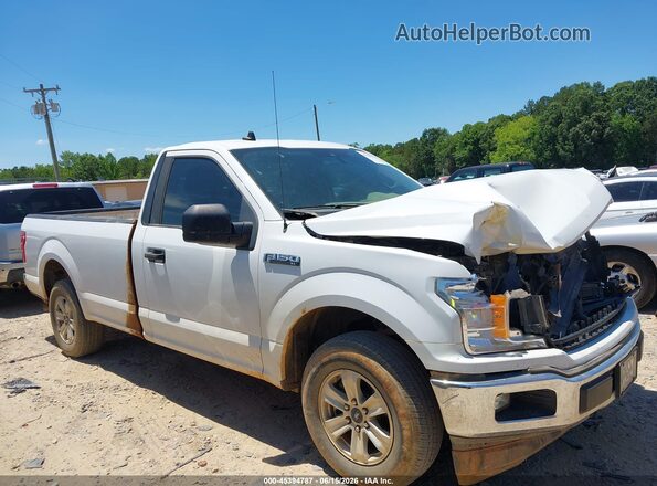 1FTMF1CB5LKD00497 2020 FORD F150 White Vista interior trasera
