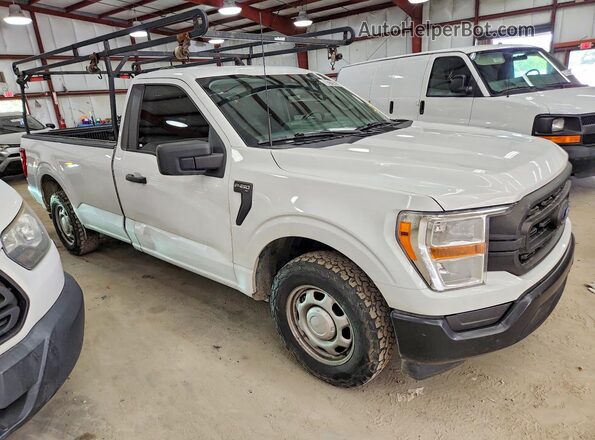1FTMF1CB5MKE80291 2021 FORD F150 White 