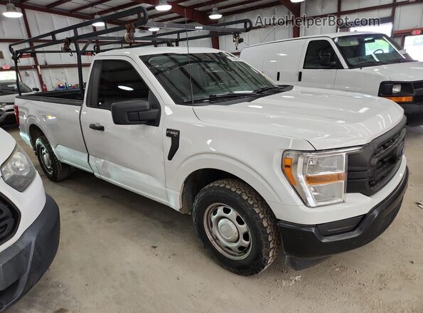 1FTMF1CB5MKE80291 2021 FORD F150 White 