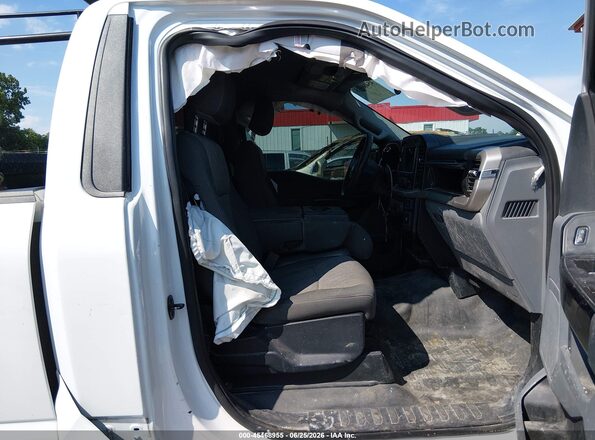1FTMF1CB7MKD72464 2021 FORD F150 White Vista interior delantera