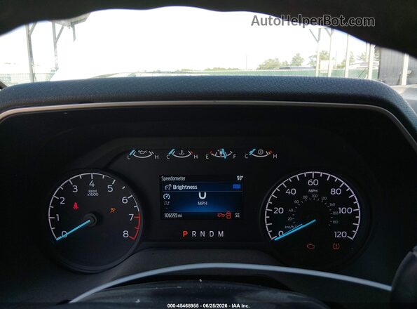 1FTMF1CB7MKD72464 2021 FORD F150 White Vista de los asientos traseros