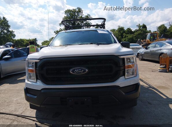 1FTMF1CB7MKD72464 2021 FORD F150 White Vista del cuadro de instrumentos