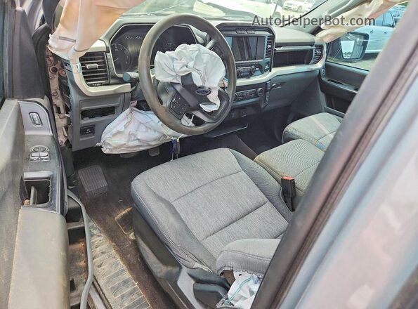 1FTMF1CB7MKE94399 2021 FORD F150 Silver წინა პანელის ხედი