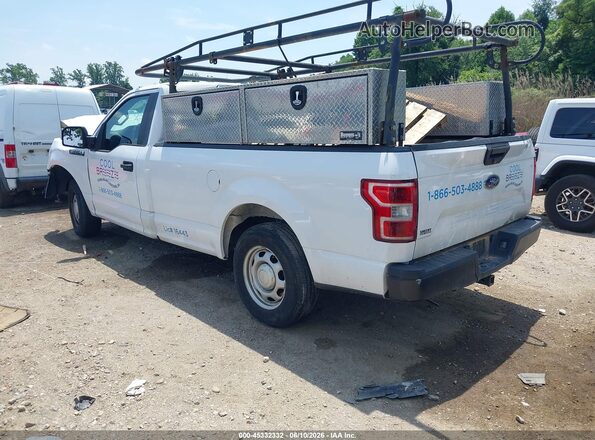 1FTMF1CB8KKC08119 2019 FORD F150 White Tył lewy