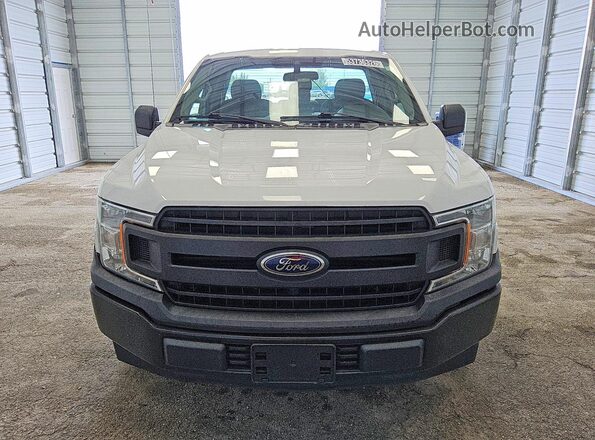 1FTMF1CB8KKE10622 2019 FORD F150 White წინა ხედი