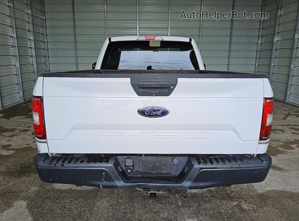 1FTMF1CB8KKE10622 2019 FORD F150 White უკანა ხედი