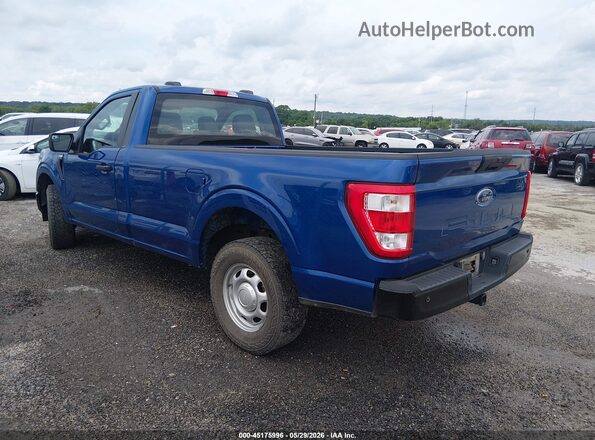 1FTMF1CB8PKD35444 2023 FORD F150 Синий Задняя левая четверть