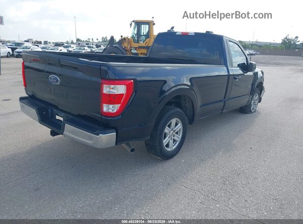 1FTMF1CB9NKD48331 2022 FORD F150 Black Rear right