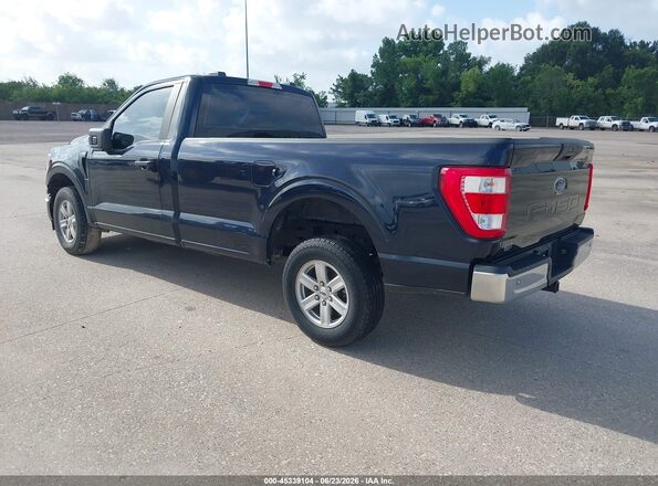 1FTMF1CB9NKD48331 2022 FORD F150 Black Rear left