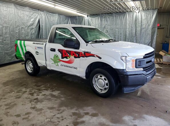 1FTMF1CBXJFB55236 2018 FORD F150 White Передня права чверть