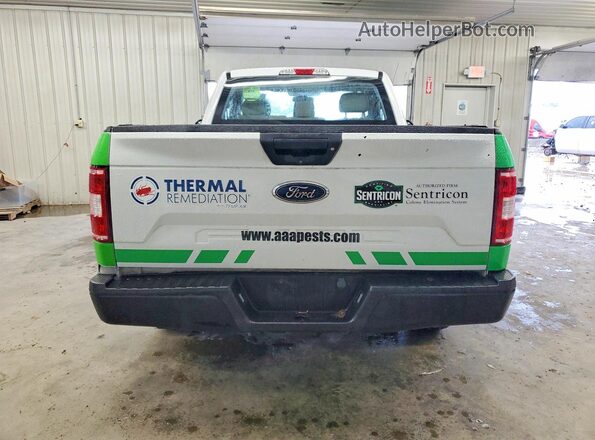 1FTMF1CBXJFB55236 2018 FORD F150 White Вид ззаду