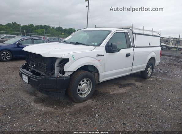 1FTMF1CBXJKF01440 2018 FORD F150 White Przód lewy