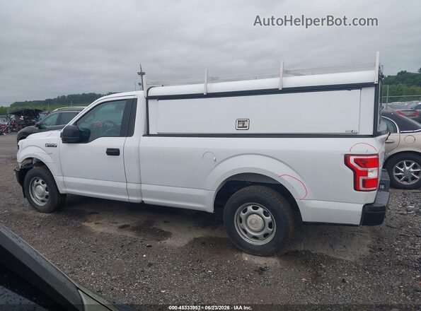 1FTMF1CBXJKF01440 2018 FORD F150 White Widok wnętrza z tyłu