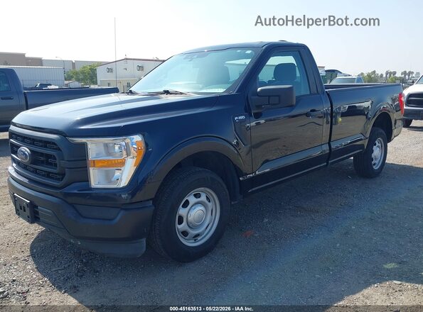 1FTMF1CBXMKD87895 2021 FORD F150 Blue 