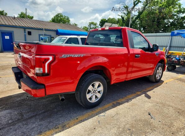 1FTMF1CP0HKC98208 2017 FORD F150 Red Tył prawy