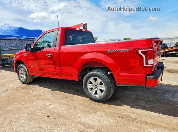 1FTMF1CP0HKC98208 2017 FORD F150 Red Tył lewy