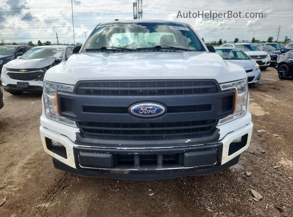 1FTMF1CP0JKC78028 2018 FORD F150 White Դիմացի տեսք