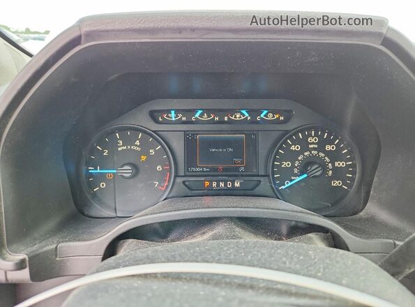 1FTMF1CP0JKC78028 2018 FORD F150 White Սարքավորումների վահանակի տեսք