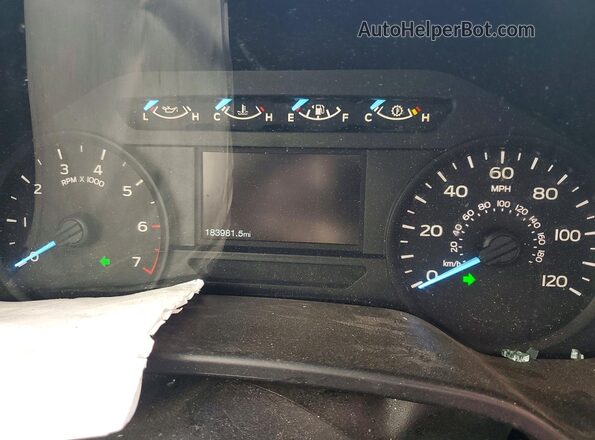1FTMF1CP1JKE51409 2018 FORD F150 White Vista del cuadro de instrumentos