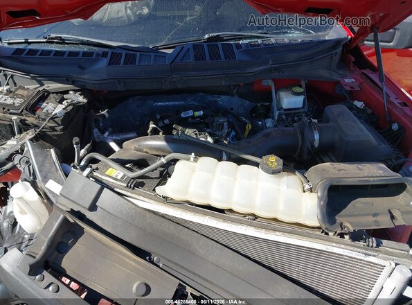 1FTMF1CP2NKD18017 2022 FORD F150 Red უკანა ხედი