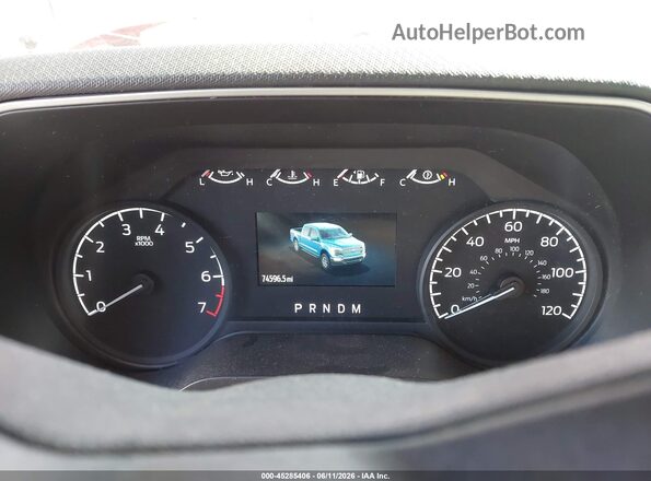 1FTMF1CP2NKD18017 2022 FORD F150 Red უკანა სავარძლების ხედი