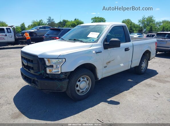 1FTMF1CP5GFD15673 2016 FORD F150 White წინა მარცხენა ხედი სამი მეოთხედიდან