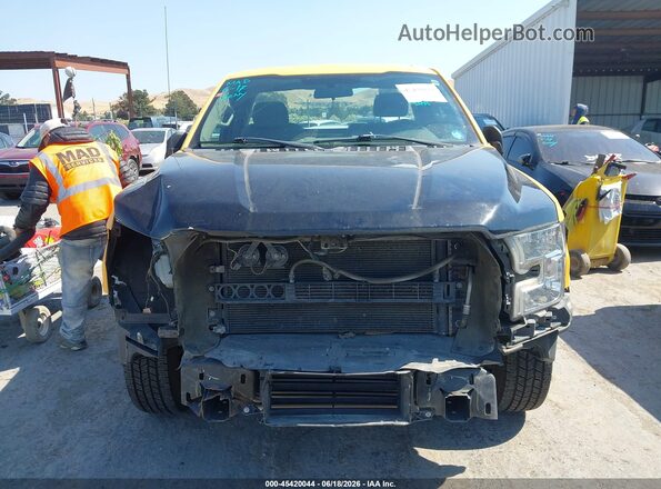 1FTMF1CP5HKD54109 2017 FORD F150 Yellow უკანა სალონის ხედი