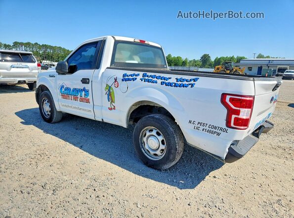 1FTMF1CP6JFD87330 2018 FORD F150 White Rear left