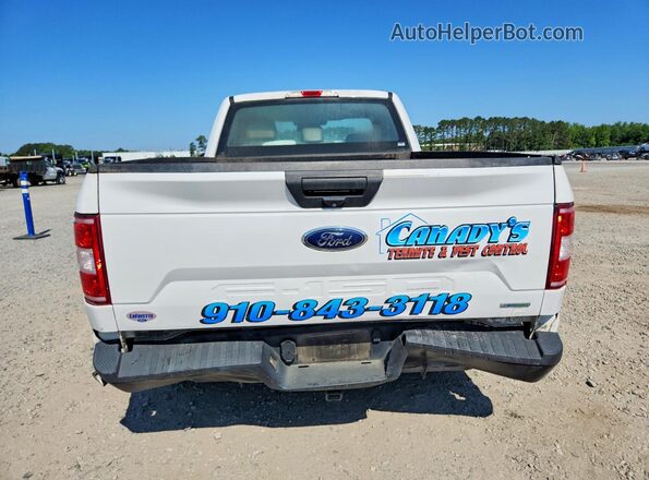1FTMF1CP6JFD87330 2018 FORD F150 White Rear view